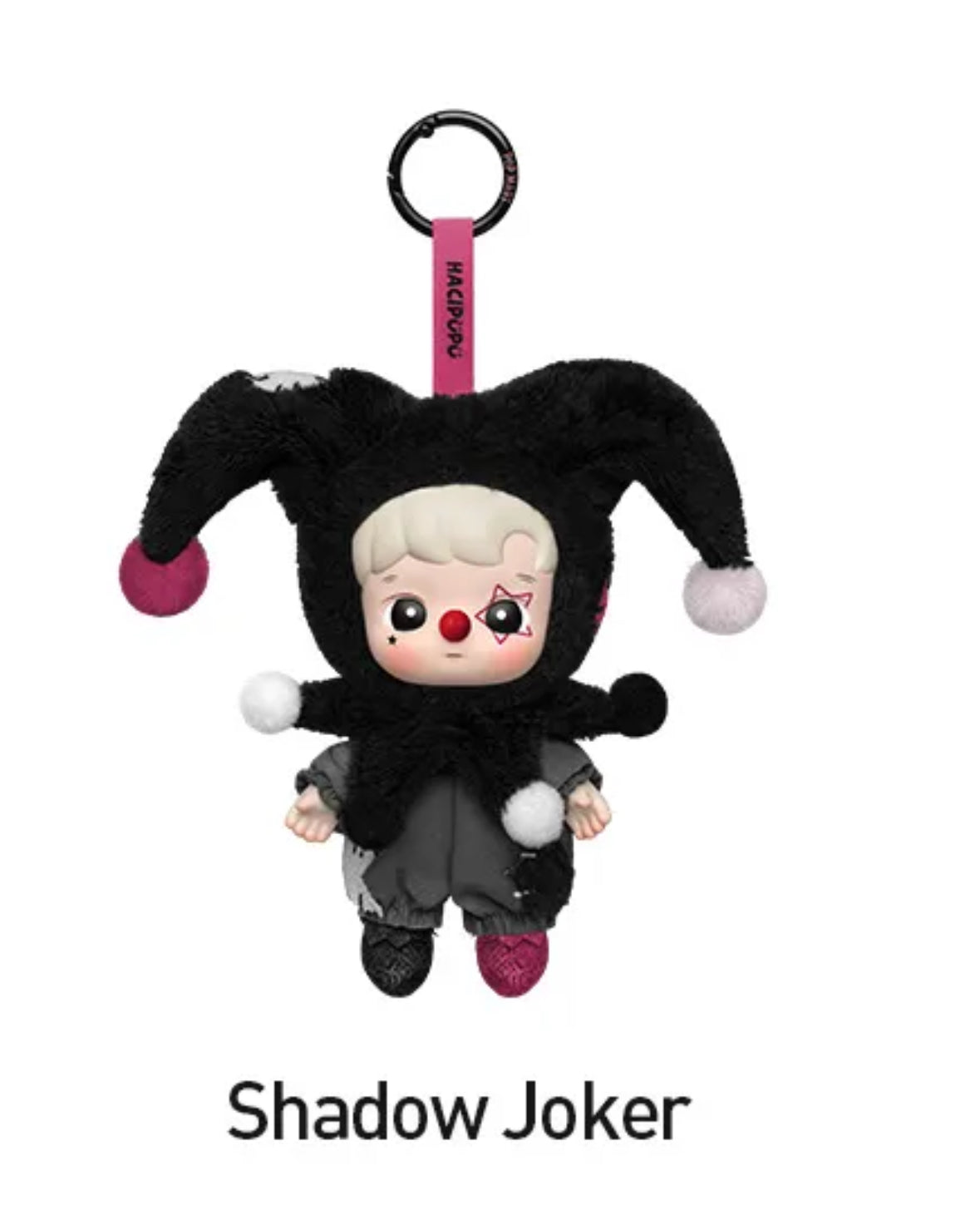 WHY SO SERIOUS Series-Vinyl Plush Pendant confirmed open box.