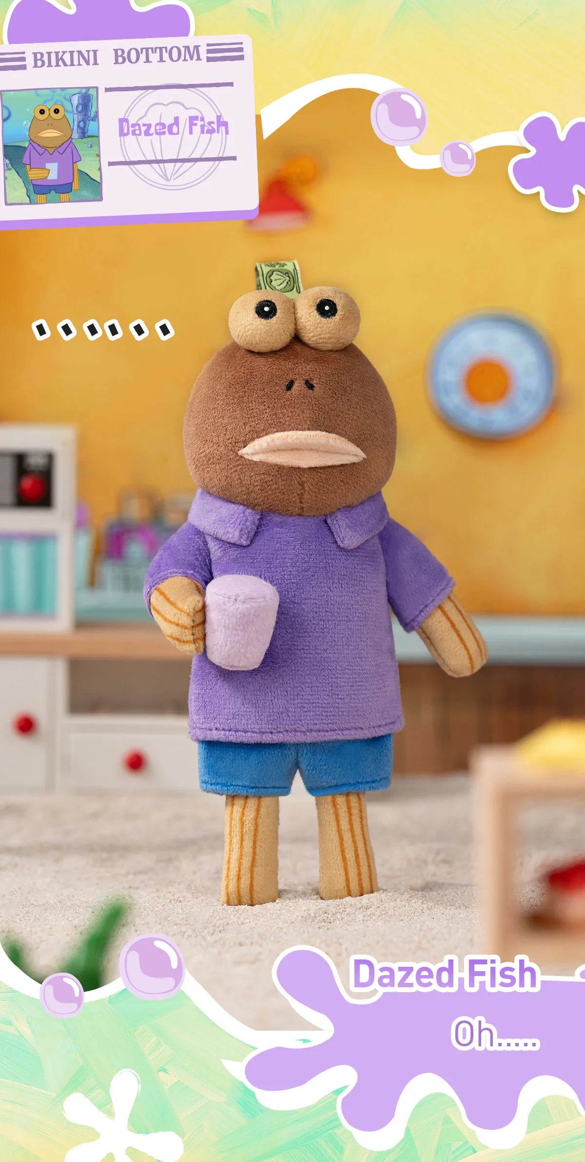 Bikini bottom dazed fish open confirmed box