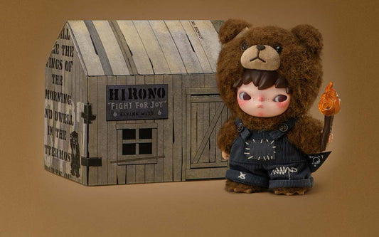 Hirono Living Wild-Fight for Joy Plush Doll pendant! Super limited