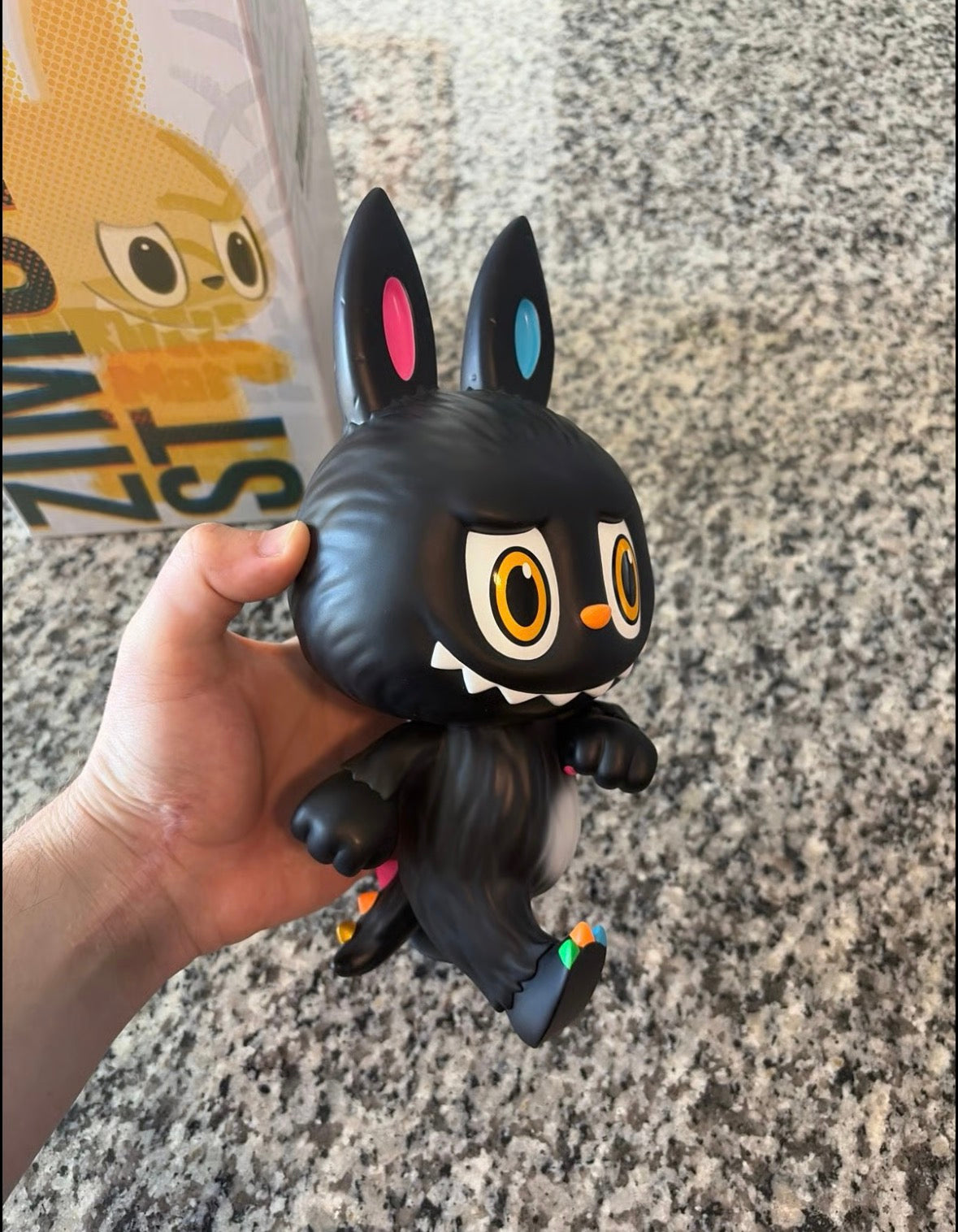 How2Work Created by artist Kasing Lung. Measures approximately 10.5 inches. St Zimomo super rare