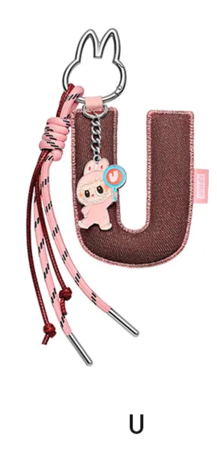 Pin for Love Series- Letter U open confirmed box Pendant.