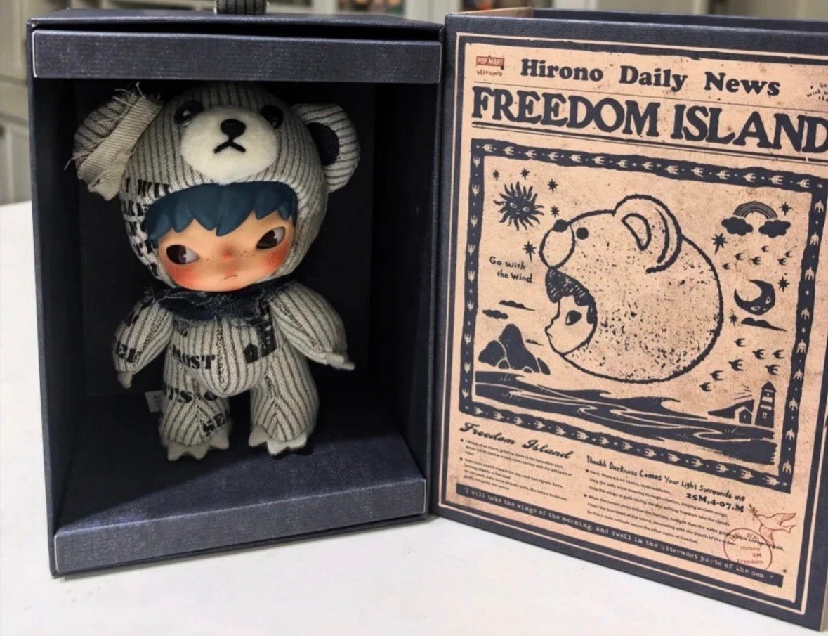 POP MART Hirono Freedom Island new open box! Only available in the UK!!!