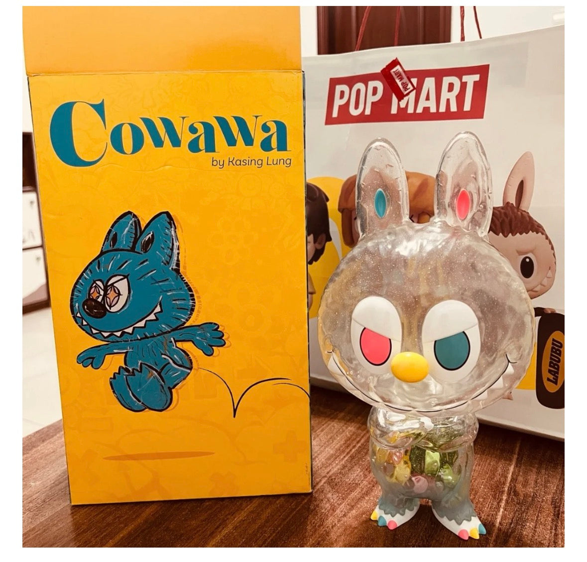 How2Work Kasing Lung Cowawa (Vibrant) pop mart! 10.5 inches