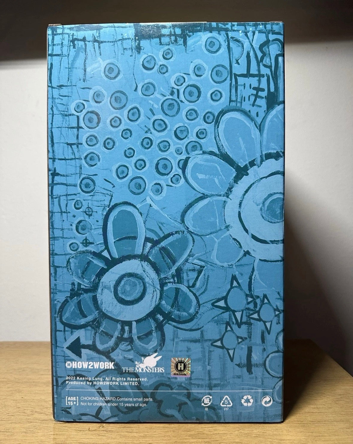 How2Work Created by artist Kasing Lung. Measures approximately 10.5  super rare released date 2023