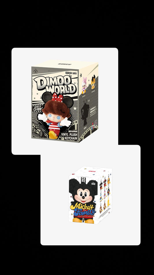 Duo Disney pop mart pendant
