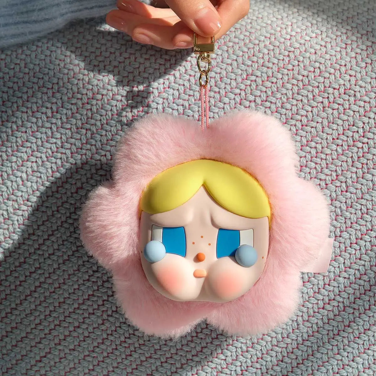 CRYBABY Sad Club Series-Silicone Plush Earphone Bag